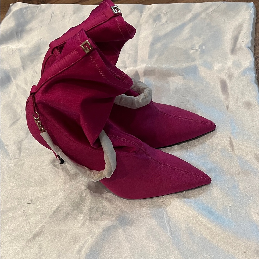 Guess Fuchsia Heeled Boots